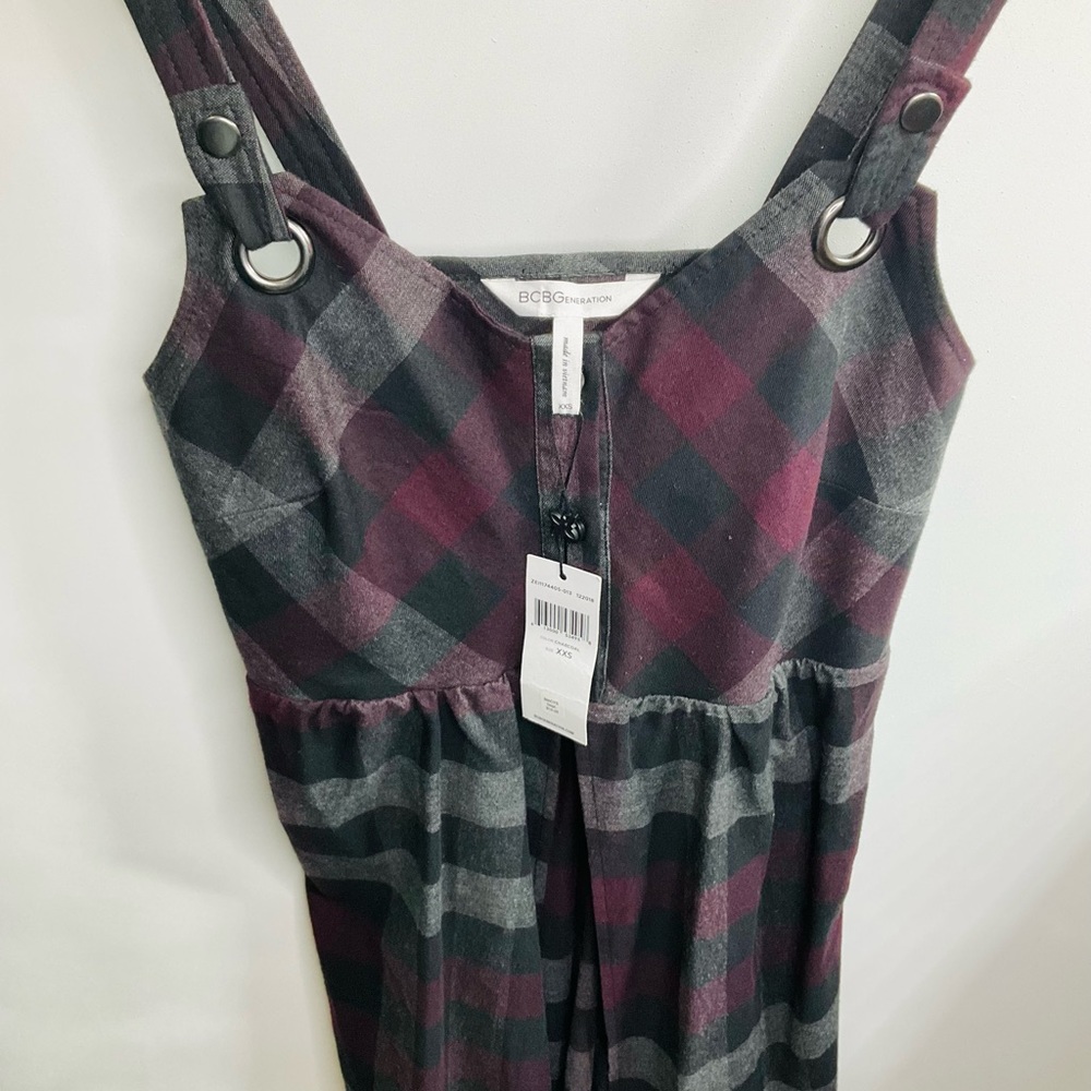 BCBGeneration Long T-shirt Sleeveless Size XXS NWT - Picture 3 of 4
